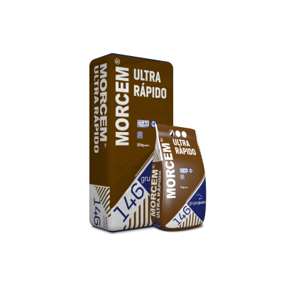 Morcem Ultra Rápido. Cemento Rapido 20 Kg