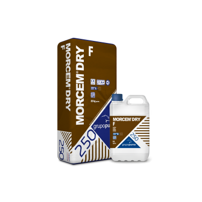 Morcem Dry F. Lote 20 kg + 7,8 L 