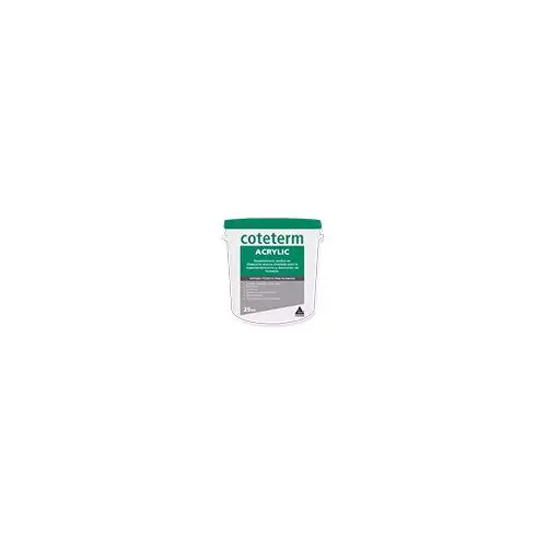 Coteterm Acrylic Fino antes Sika Thermocoat 5 ES  TF 20 kg 