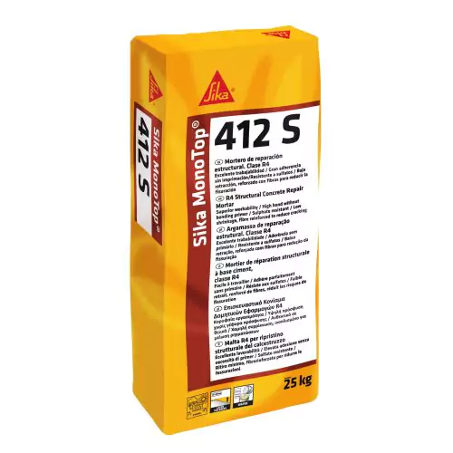 Sika Monotop 412 S 25 Kg ahora sustituido por el sika monotop 4012