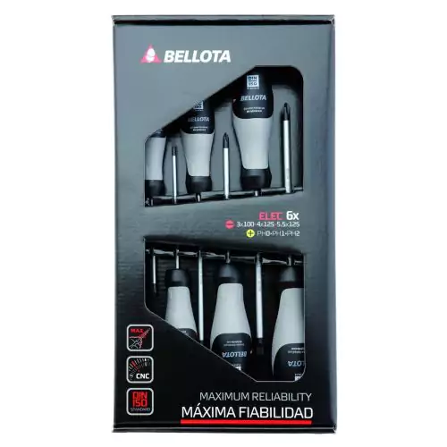 Destornilladores Bellota 66291 (6 uds)