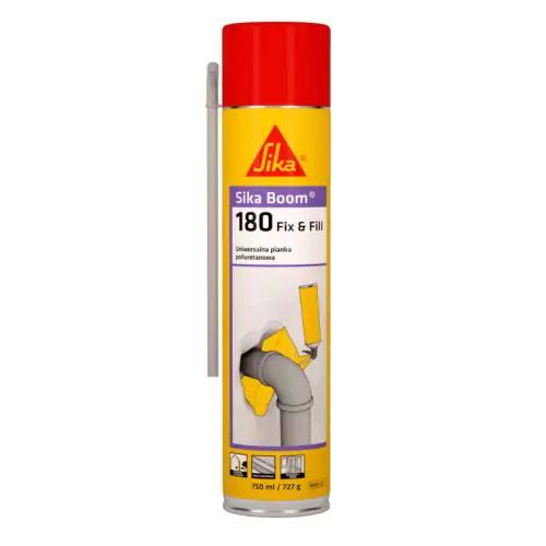 Sika Boom 180 espuma de poliuretano con cánula 750 cm3