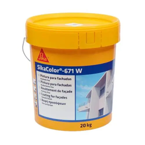SikaColor 671 W 20 Kg Blanco