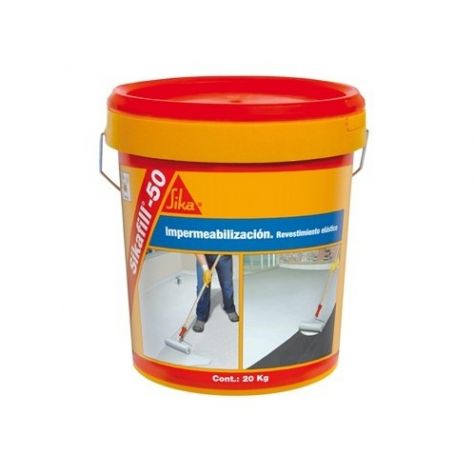 Gastos de envío Escuela de posgrado Villano Pintura Impermeabilizante Sikafill 50 20 kg | SLucía Construcción
