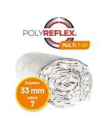 POLYREFLEX MULTI 7-33 (1,25X12m) 15 m2 aislamiento reflexivo