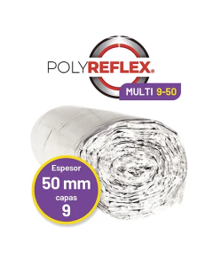 Polyreflex multi 9-50 (1,25X12 m) Aislante Termico Reflexivo