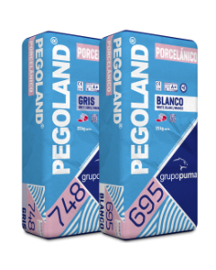 Pegoland porcelanico blanco 25 kg