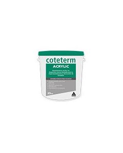 Coteterm Acrylic Fino antes Sika Thermocoat 5 ES  TF 20 kg 