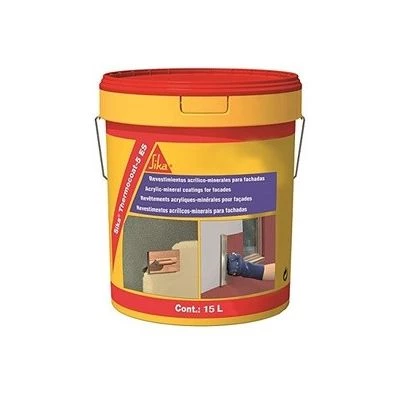 Coteterm Fondo N Sikawall 45 primer antes Sika Thermocoat 5 ES TI 20 kg