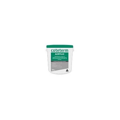 Coteterm Acrylic Fino antes Sika Thermocoat 5 ES  TF 20 kg 