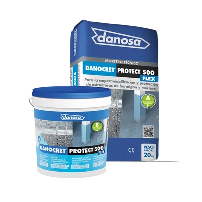 Danocret Protect Flex 500 Gris 15 kg