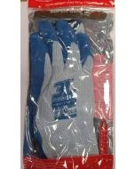 Guantes GUANTES DE LATEX SUPER-GRIP AZUL Talla 9