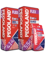 Pegoland flex blanco 25 kg. C2 TE S1.